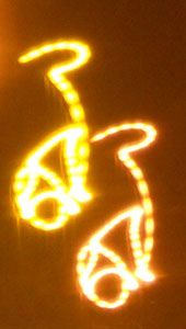 PAREJA DE SERES DE LUZ DE LA GALAXIA JJ